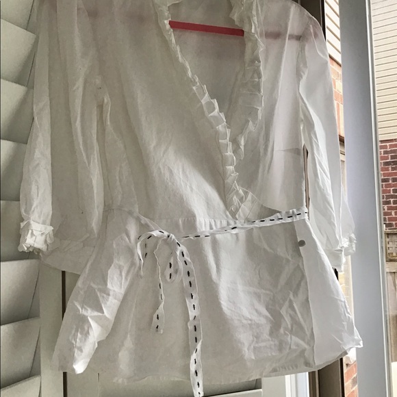 Wrap around blouse NWT - Picture 9 of 16